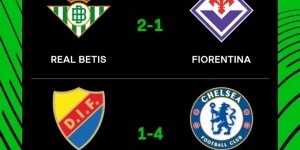 赛程安排-️欧协联夺冠赔率：切尔西最大热门 贝蒂斯第二、佛罗伦萨第三